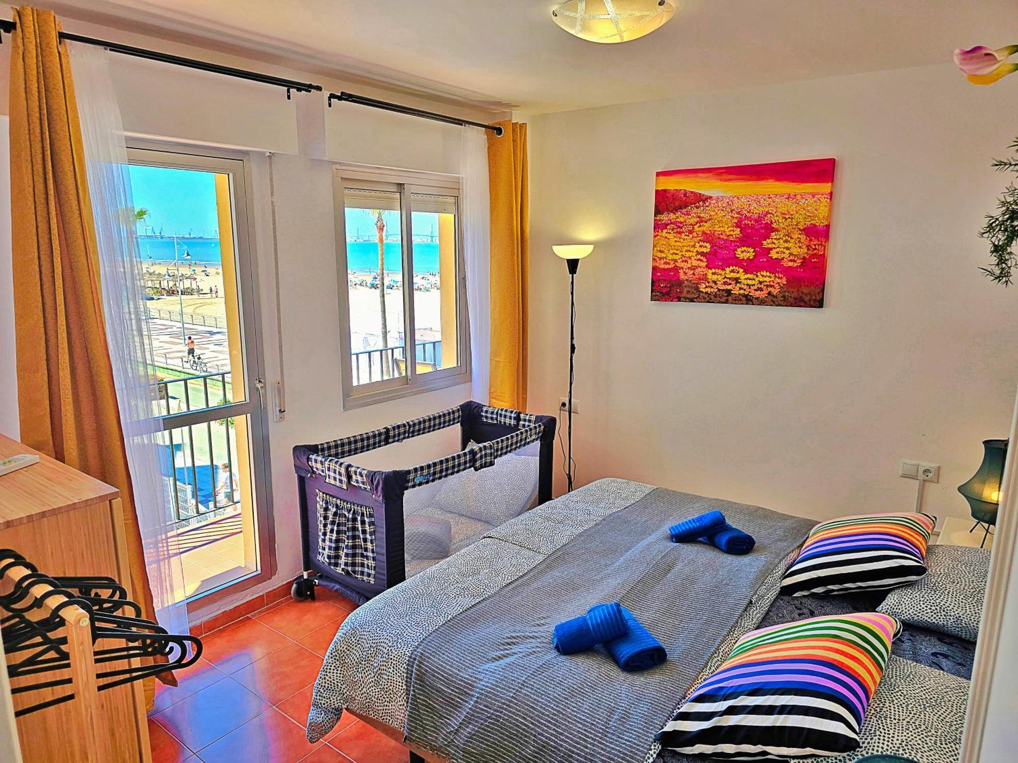 Beachfront Duplex 1ª Linea & Terraces Oceanfront El Puerto de Santa María Extérieur photo